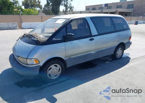 1991 Toyota Previa Le из США, поврежденный, VIN JT3AC22S9M0007206